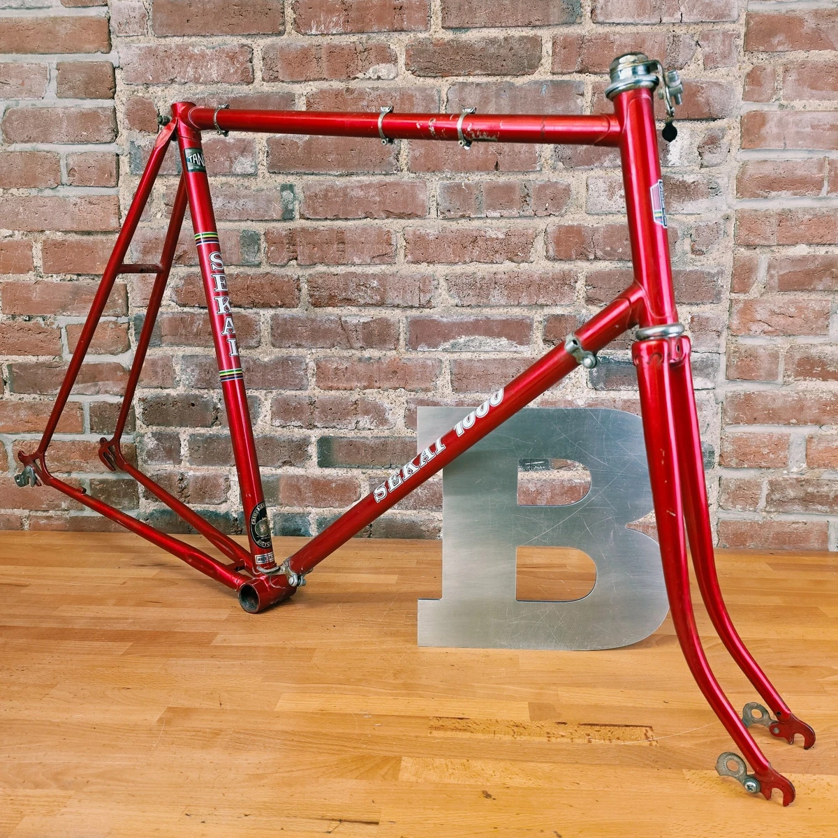 Red Steel Vintage Bicycle Frames for sale | eBay