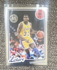 Topps 2025-26 Magic Johnson #80BK-3 Los Angeles Lakers 45th Anniversary