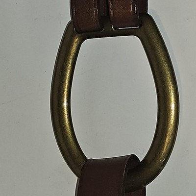 Vintage Rare Ralph Lauren Equestrian Belt Tri Strap Leather  display picture 3