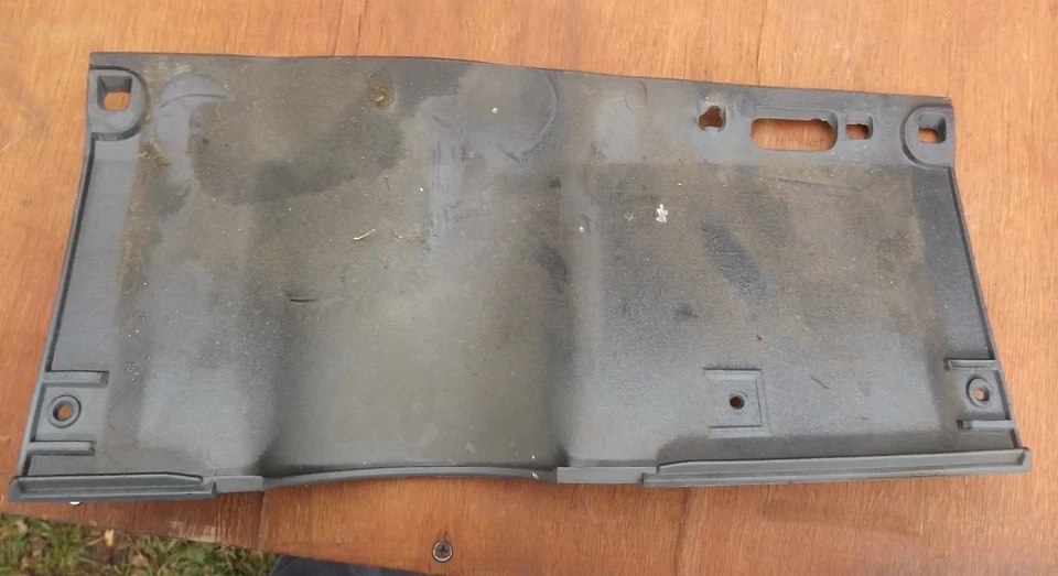 Lower Dash Knee Plate Cover Panel for 1985-1991 Chevy GMC G10 G20 G30 Van grey - Image 3 of 3