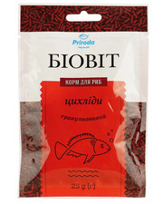 200 g Alimento Seco para Peces de Acuario "Cíclidos" 8х25 g (para Cíclidos Carnívoros)
