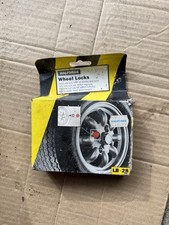 NEW Set of 4 Locking Wheel Bolts For Vauxhall Astra Car LB-28, 28mm Halfords.