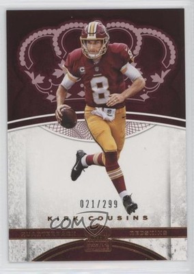 2017 Panini Preferred Crown Royale Bronze 21/299 Kirk Cousins #71 0q3
