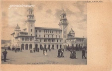 GA~GEORGIA~ATLANTA~TERMINAL STATION~HORSE & BUGGY SCENE~C.1905
