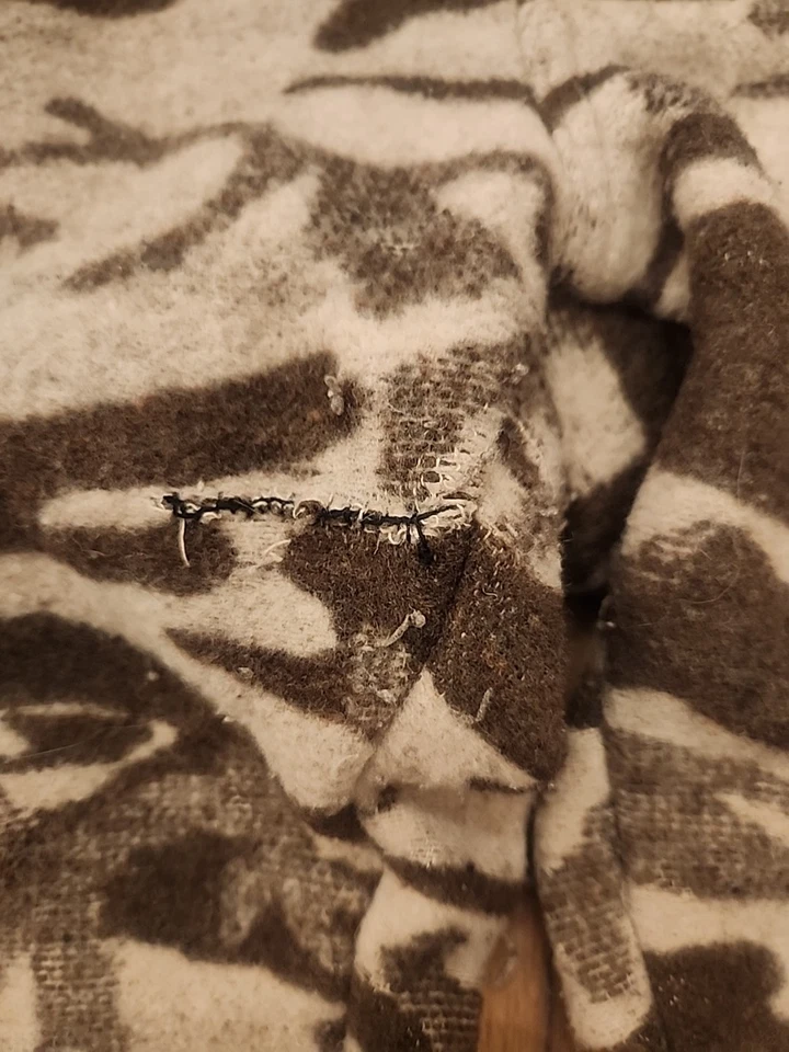 Columbia Cargo Pants Mens 42 (42x34) Gallatin Heavy Wool Blend Snow Winter Camo  - Image 4 of 4