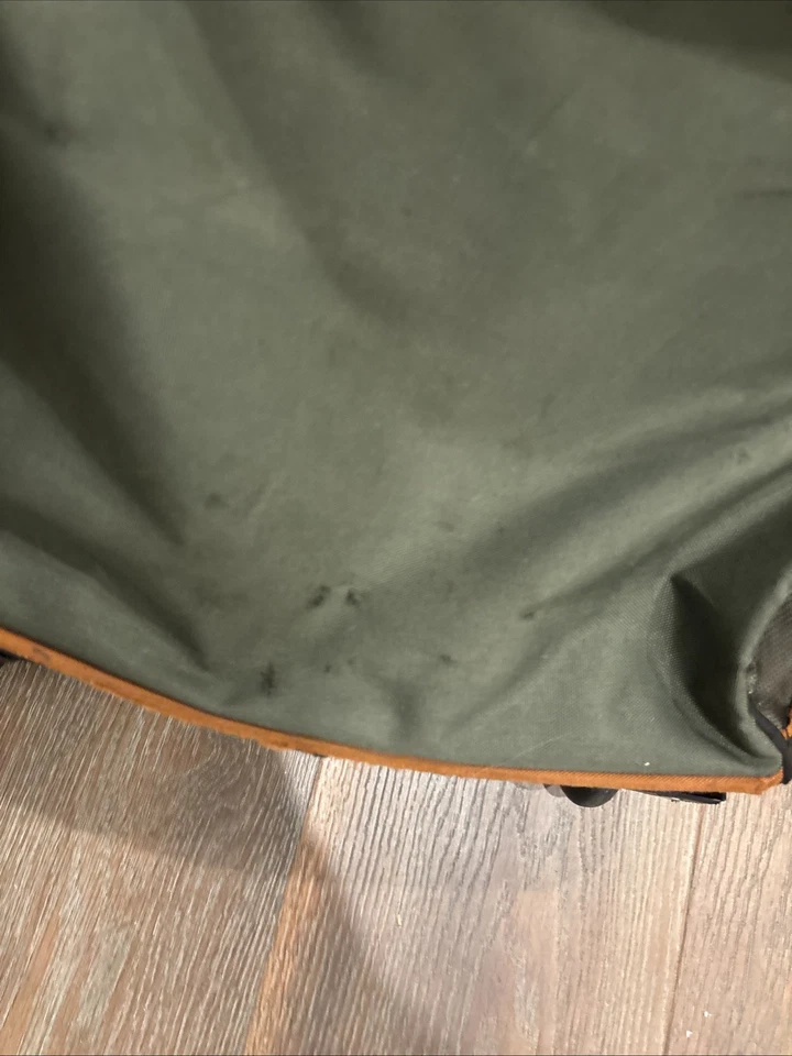 ¡Bolso de lona de viaje Timberland muy grande verde con ruedas!! Foto 2 de 4