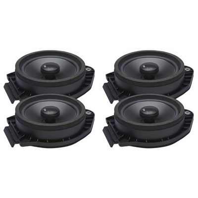 Powerbass 2 Pair OE652-GM2 6.5'' 2Ω Direct Fit Premium OEM Replacement Coaxial...