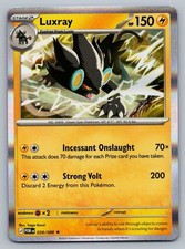2026 Pokemon Perfect Order Luxray 028/088 Holo