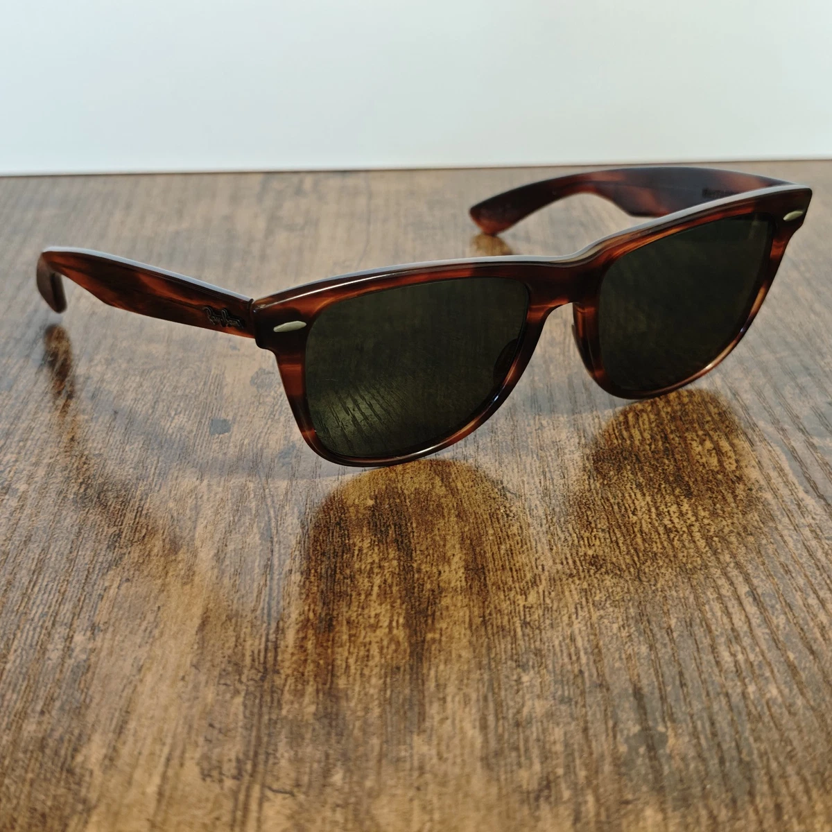 Preços baixos em Ray Ban Wayfarer B L em Óculos de Sol Vintage | eBay