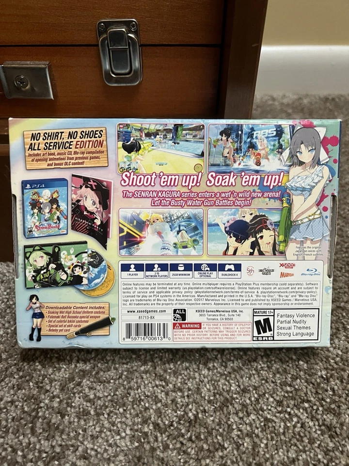 Senran Kagura Peach Beach Splash - All ServiceEdition - Sony PlayStation 4 NEW - Image 2 of 2