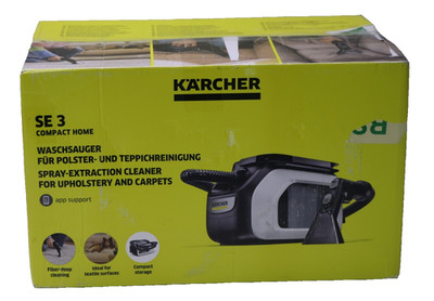 Kärcher Waschsauger SE 3 Compact, Aufnahmeleistung: 500W, Frischwassertank: 1,7l