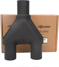 Stainless Steel ID 2.5" to ID 2.5" Exhaust Y-Pipe, 2-1/2 Inch Dual to Single Y P