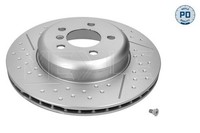 2X Bremsscheibe MEYLE-PD: Advanced Performance And Design. Meyle 315 523 0061/PD