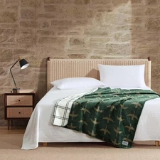 - Blanket, Ultra-Soft Reversible Throw Blanket for Couch or Bed, Plush & Over...