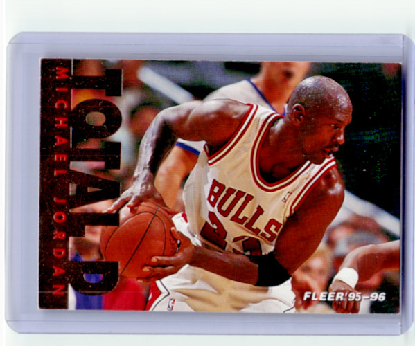 Michael Jordan 1995 Fleer #3 Total D Price Guide - Sports Card