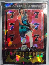 2021-22 Contenders Optic Lottery Ticket #11 James Bouknight Red Ice