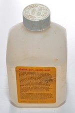 Kodak Acetic Acid - 473 ML Vintage Bottle ; NOS