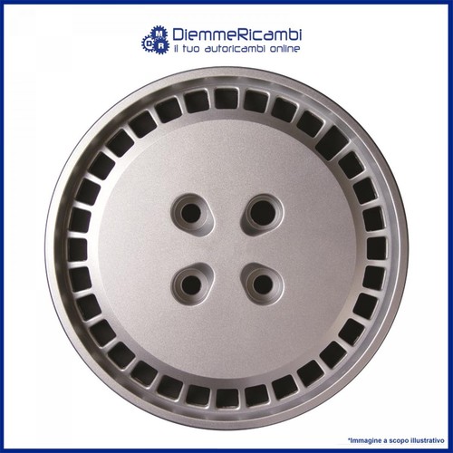 SERIE 4 BORCHIE - 4 COPRICERCHI COPPE RUOTA 13 PER FIAT PANDA - Foto 2 di 2