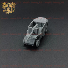 3D Printed 1/144 Italy Breda 501 Wheeled Fighter Vehicle Tank Unpainted Model