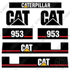 Fits Caterpillar 953 Decal Kit Crawler Tractor Dozer Equipment Decals New Style