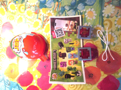 Minecraft Redstone ore Würfel VC334A Plus BPZ Schnur Kinder Joy 