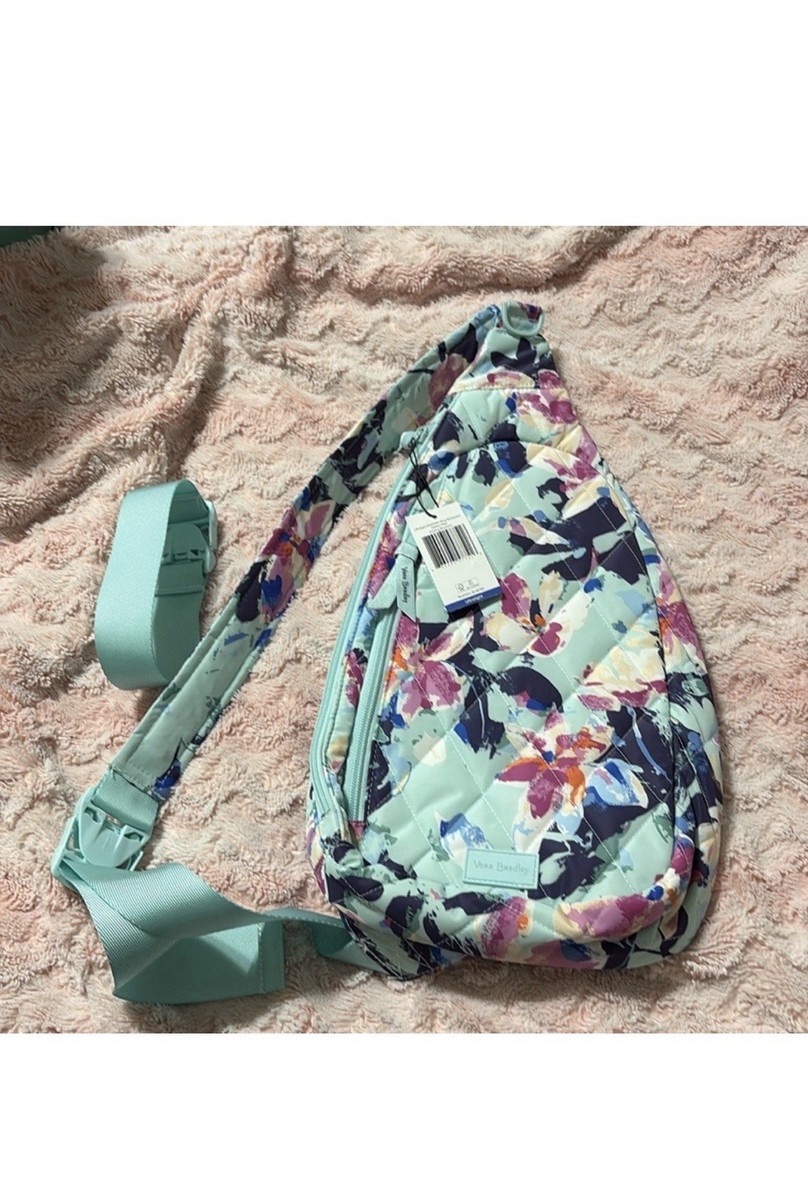 Vera Bradley Essential Compact Sling Backpack Lisbon 