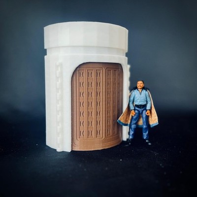 Bespin Cloud City Elevator For 3.75 in (1:18) Figure Diorama