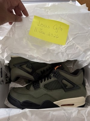 Nike Air Jordan 4 Retro OG Undefeated, grösse EU46