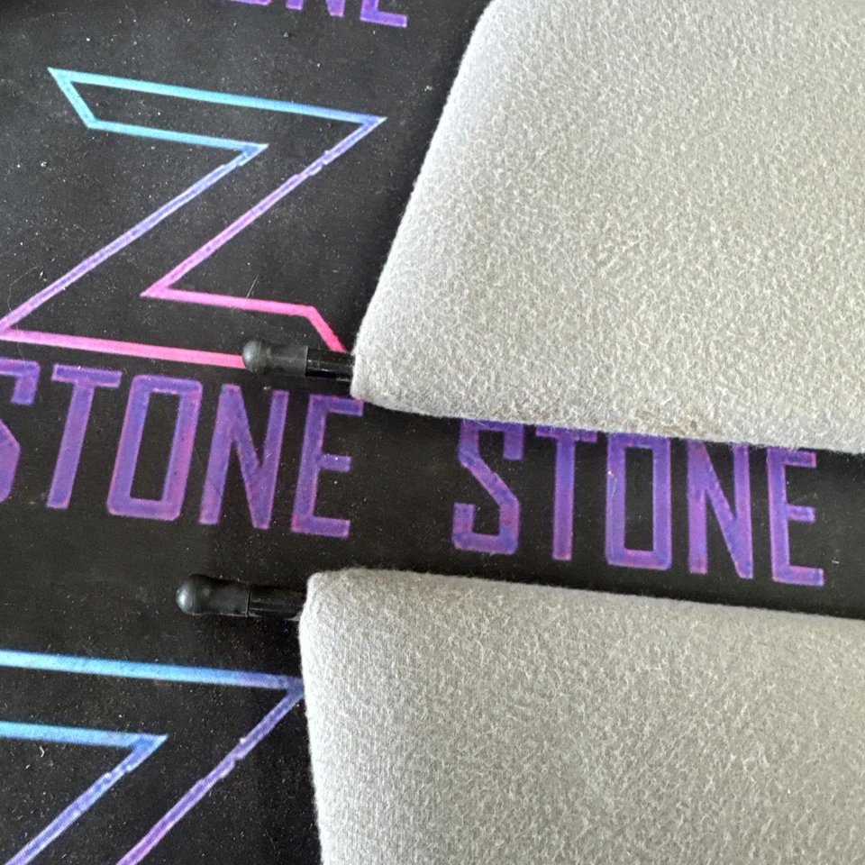 79-93 DODGE RAM VAN B250 B350 SUNVISOR SHADE SET SUN VISORS PAIR GRAY CLOTH - Image 3 of 4