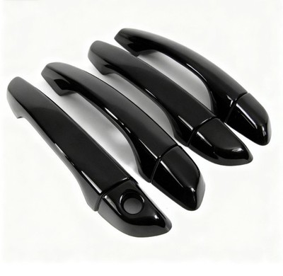 For 2018-2022 Hyundai Accent Glossy Black Edition Side Door Handle Covers Trims