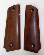 Vintage Colt 1911 Wood Pistol Grips Vintage Colt 1911 Wood Pistol Grips