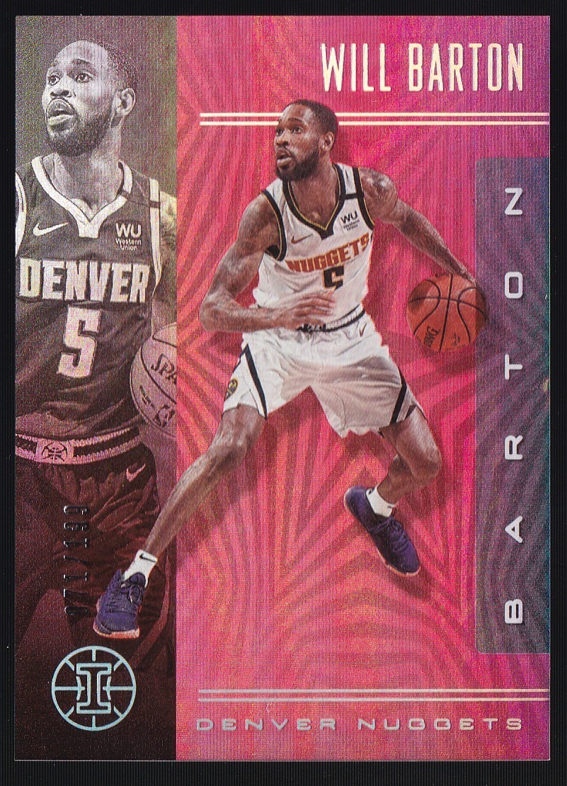 2019-20 Panini Illusions Will Barton Ruby Red Parallel /199