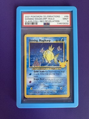SHINING MAGIKARP PSA 9 2021 POKEMON SWSH CELEBRATIONS #66/64 CLASSIC