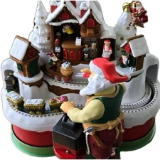 2019 Hallmark Keepsake Santa’s Magic Train Motion Sound Table Top Tested w/ BOX