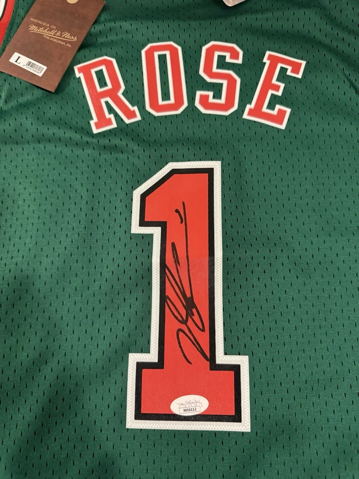 Derrick Rose Signed Mitchell & Ness Jersey W/JSA COA! - Image 2 of 3