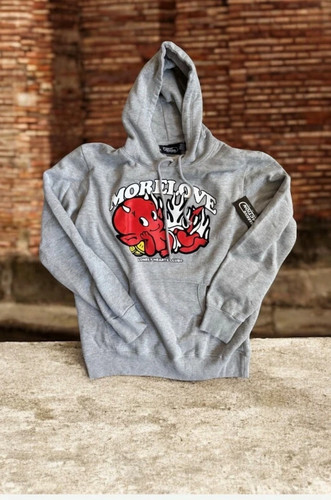Lonely Hearts Club More Love Hoodie NO EXSCUSE NWT MEDIUM GRAY