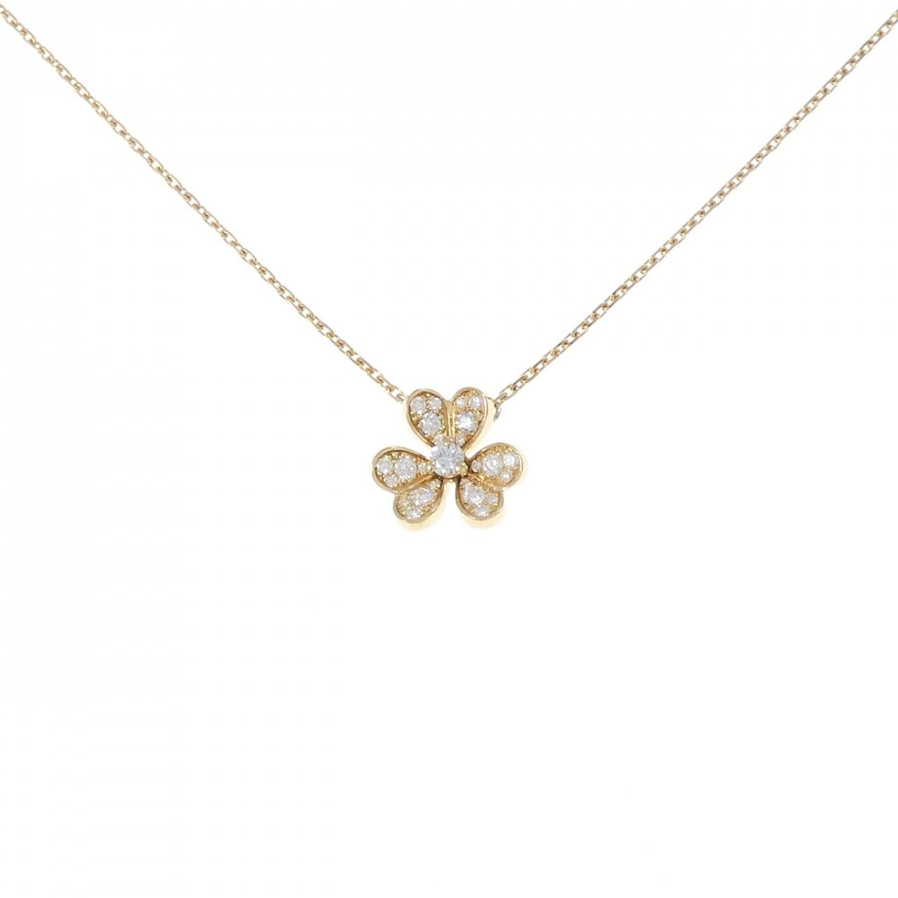 Authentic Van Cleef & Arpels Frivole Mini Necklace #260-007-668-2285