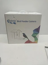 64GB Smart Bird Feeder with Camera Solar Powered, 2K 3MP HD Live Video &Playb...