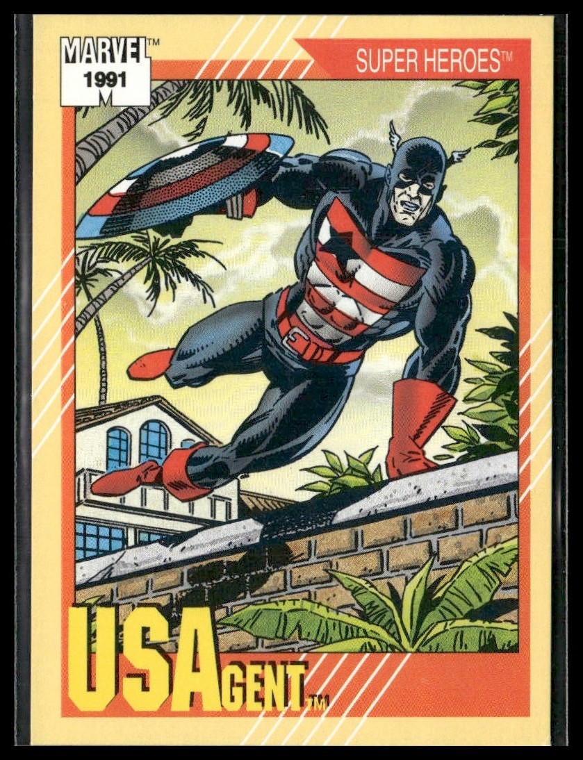 1991 Impel Marvel Universe II #35 USAgent -