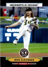 2026 Mike Clevinger Choice Minor League Rookie Card Indianapolis Indians. rookie card picture