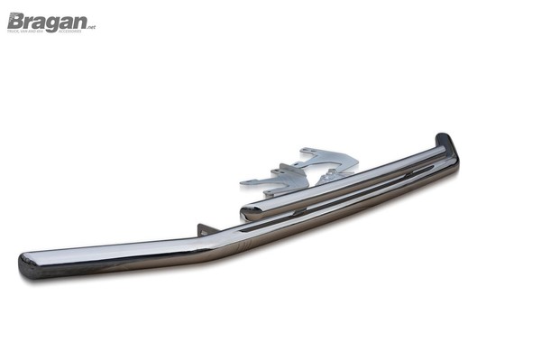 Bragan Spoiler Bar 60Mm FüR Ford Ranger 2012-2016 Front StoßStange Edelstahl-image
