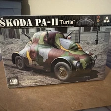 TAKOM SKODA PA-II "TURTLE" 1:35 Model Kit #2024 CIB ~ T553