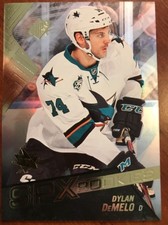 2015-16 UD SPx Rookies #127 Dylan DeMelo Pack Fresh