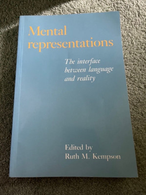 Mental Representations: The Interface between Language and Reali