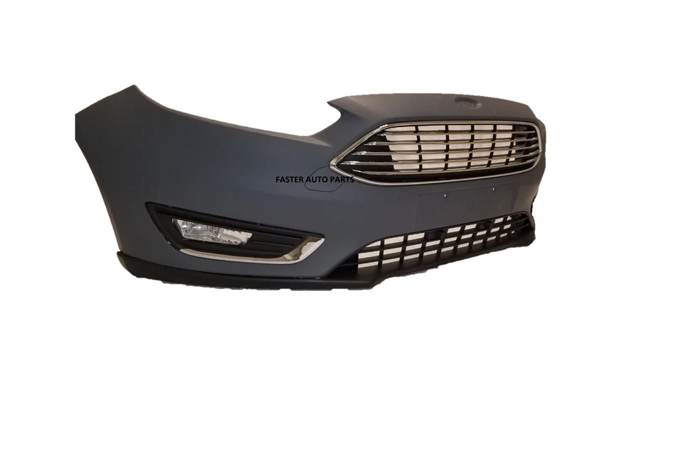 2015–2019 FORD FOCUS ПЕРЕДНИЙ БАМПЕР ТИТАНОВЫЕ РЕШЕТКИ ПРОТИВОТУМАННЫЕ ФАРЫ - Изображение 3 из 4