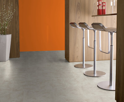Gerflor Klebe Vinylboden Fliese beige Selbstklebend selbstklebender Bodenbelag