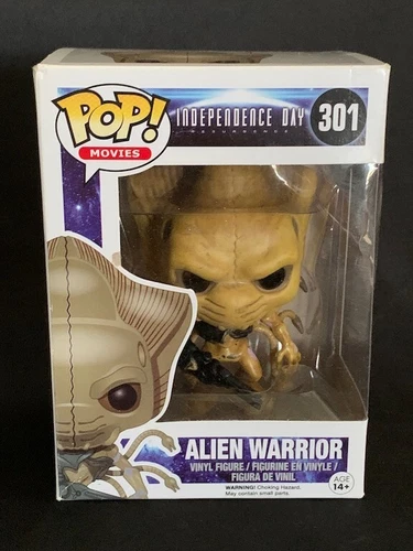 FUNKO POP MOVIES INDEPENDENCE DAY ALIEN WARRIOR #301