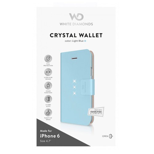 Étui Folio Rabat Pour IPhone 6/6S Plus (5.5") - Blanc, Ouverture Latérale, Simili Cuir (PU), Neuf