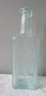 Dr. King's Glass Medicine Bottle New Discovery For Coughs & Colds