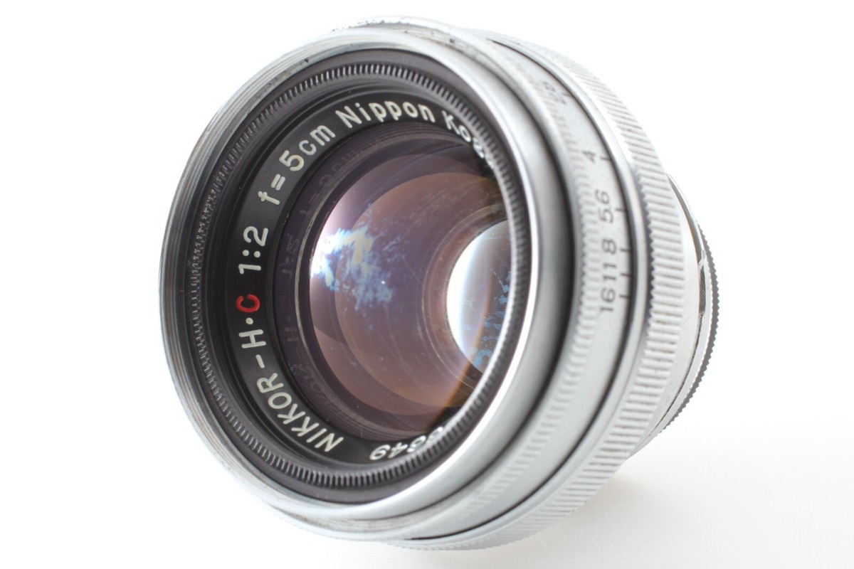 EXC+5】Nikon S2 Rangefinder Sliver film Camera Nikkor H.C EXC+5】Nikon S2 Rangefinder Sliver film Camera Nikkor H.C